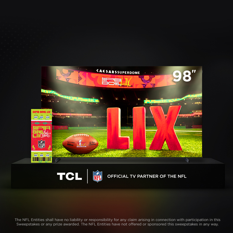 TCL 98" TV Super Bowl Experience