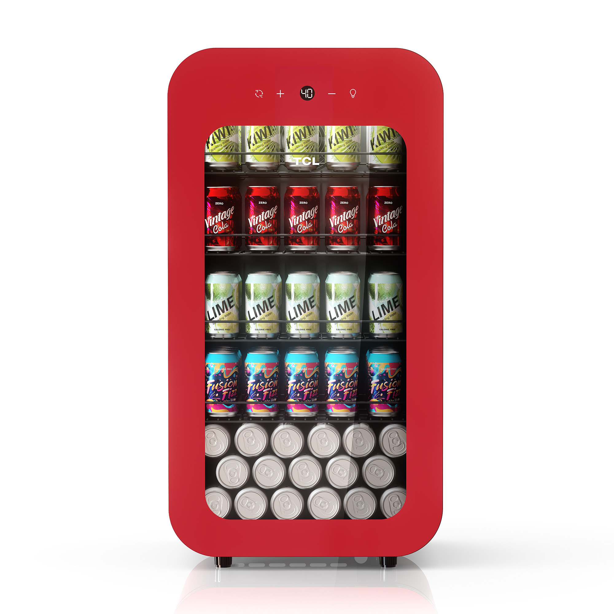 Tech-Inspired Design Beverage Cooler 