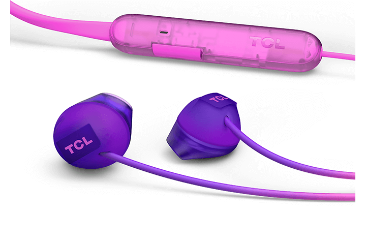 TCL Sunrise Purple True Wireless In-ear Bluetooth Headphones - SOCL500TWS