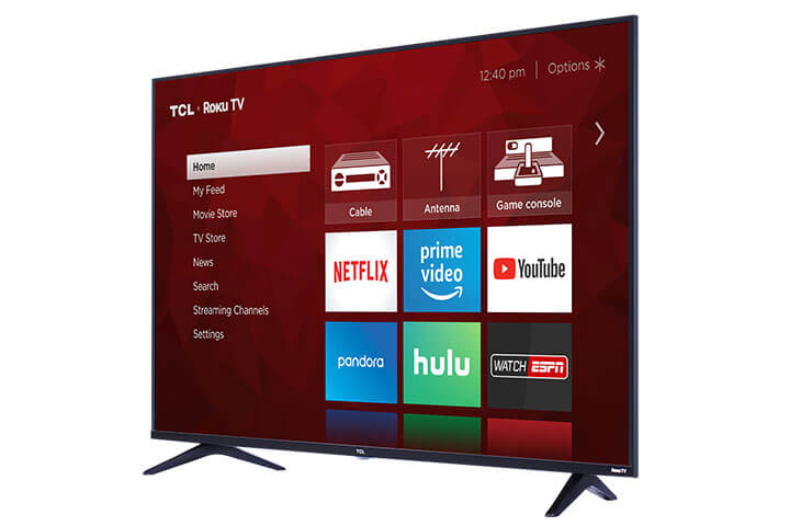 TCL 55 Class 5-Series 4K UHD Dolby Vision HDR Roku Smart TV - 55S515