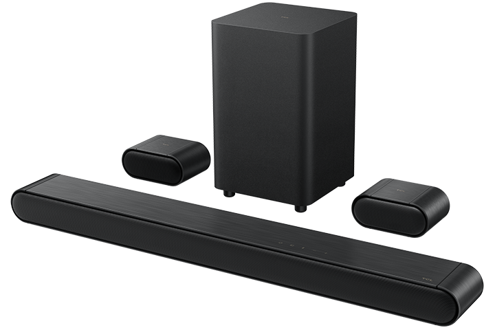 TCL S Class 3.1 Channel Sound Bar with DTS Virtual: X, Built-in Center  Channel Speaker and Wireless Subwoofer - S4310